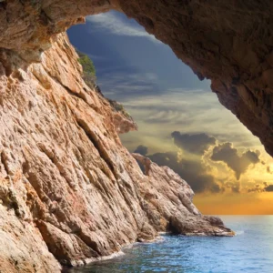 View from a cave