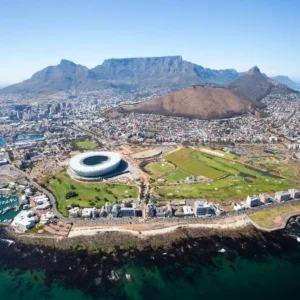 Greenpoint Stadium from above