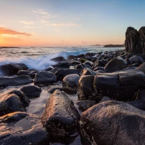 Burleigh heads seascape