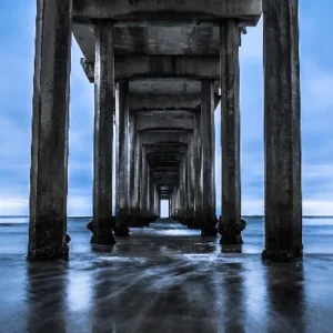 Under the pier